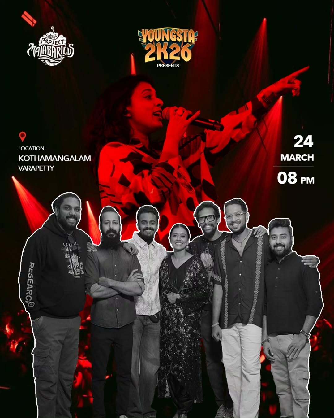 Sithara’s Project Malabaricus Live at Kothamangalam
