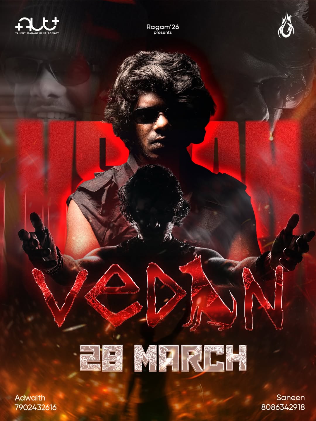 Vedan Live at Ragam 2026