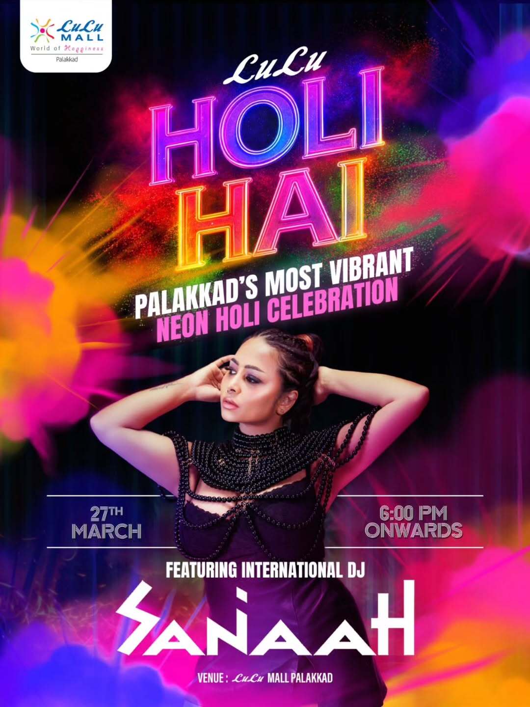 LuLu Holi Hai – Neon Holi Celebration