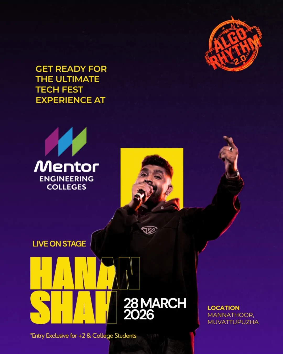 Hanan Shah Live at Algo Rhythm 2.0