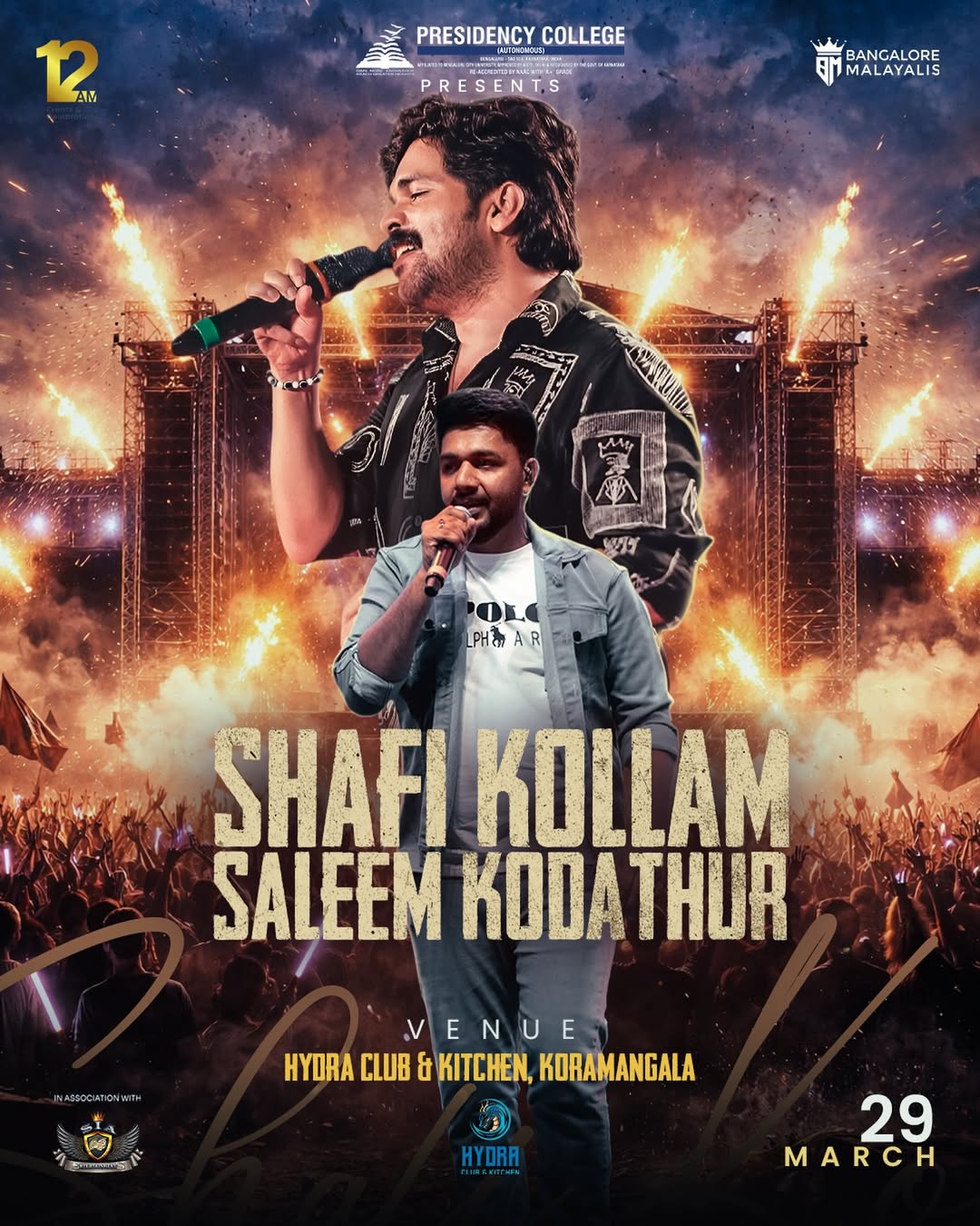 Shafi Kollam x Saleem Kodathoor Live – Bengaluru
