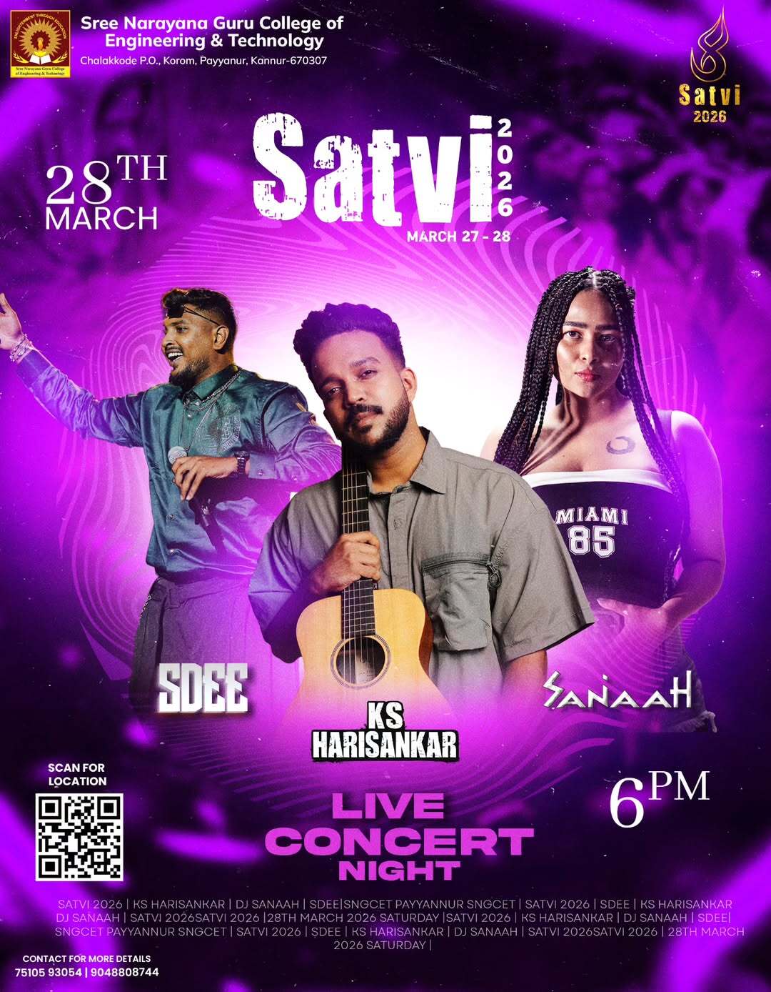 Satvi 2026 – Live Music Night