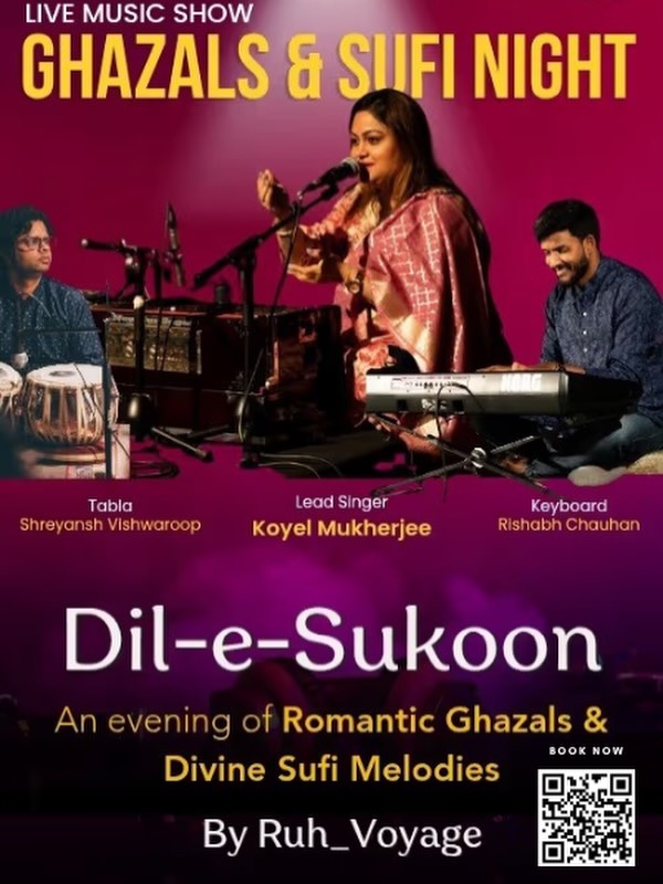 Dil-E-Sukoon – A Ghazal Night by Ruh Voyage