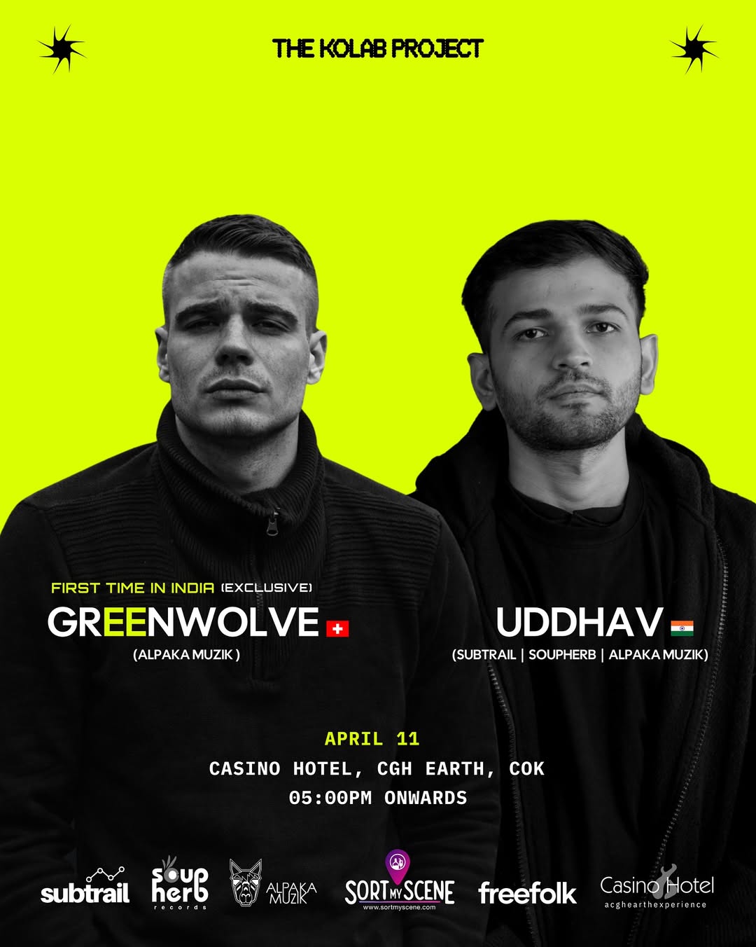 The Kolab Project #002 Ft. Greenwolve and Uddhav Live