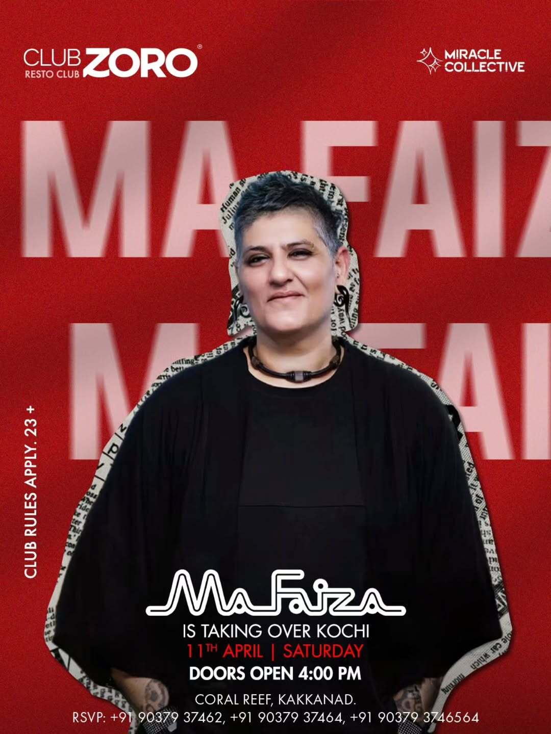 MA FAIZA is Taking Over Kochi | Club Zoro Kakkanad