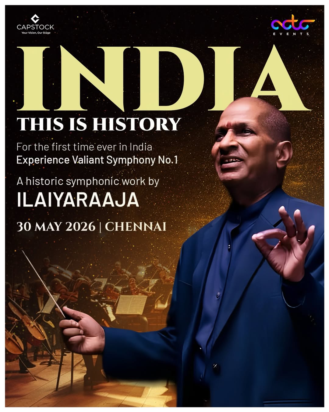 Ilaiyaraaja Live – Valiant Symphony No.1