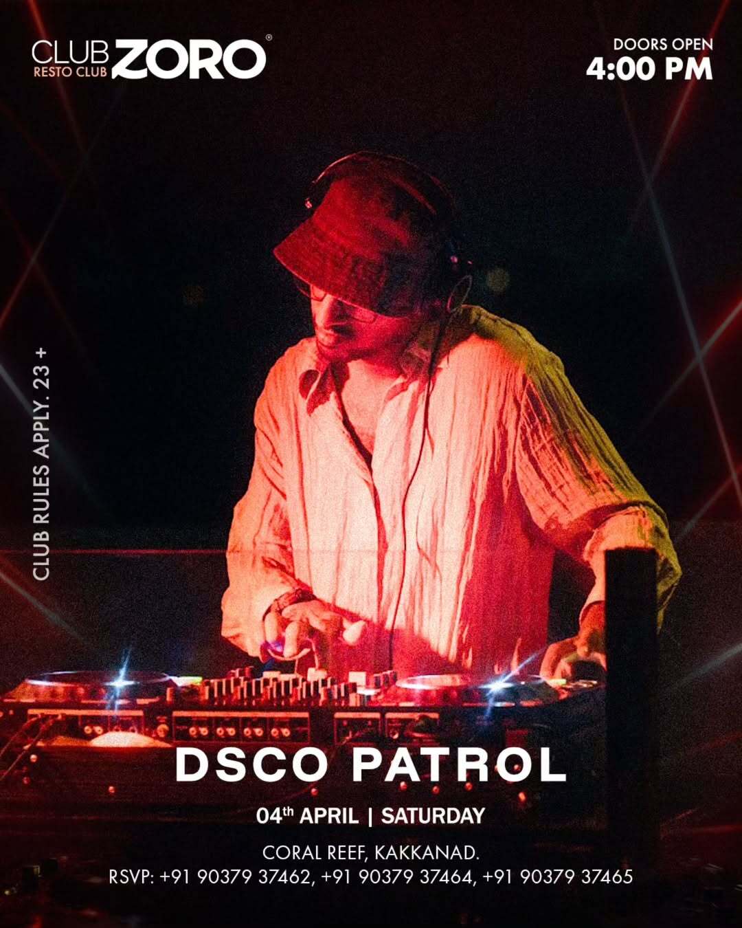 DSCO Patrol | Club Zoro, Kochi