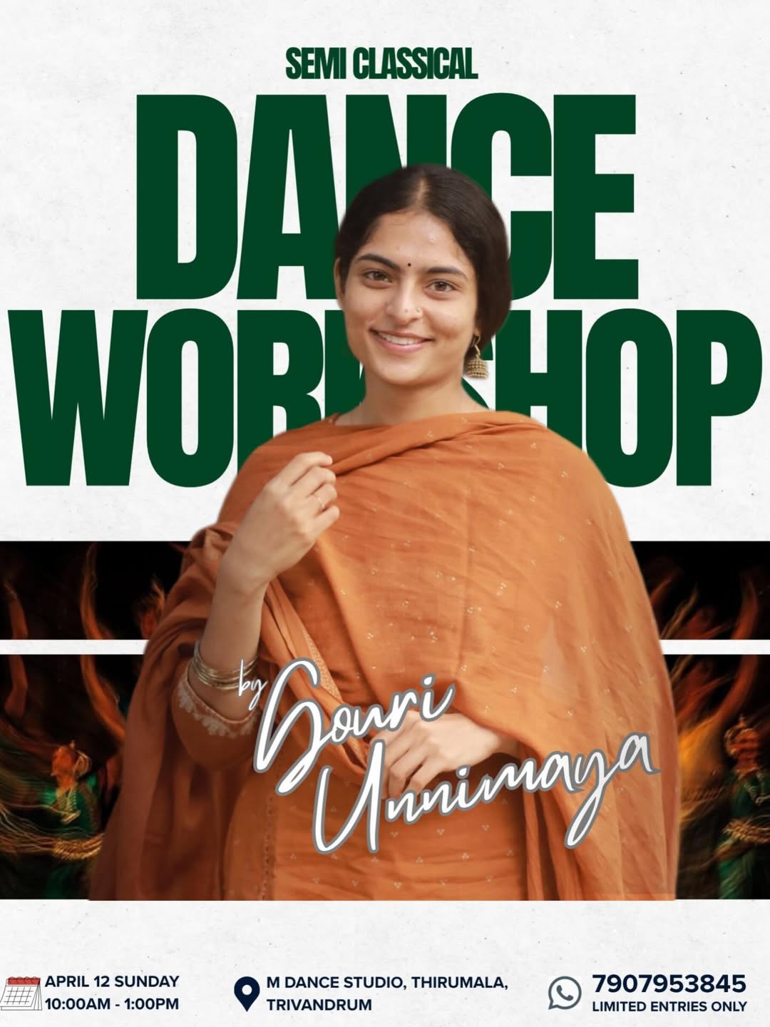 Semi-Classical Dance Workshop By Gouri Unnimaya