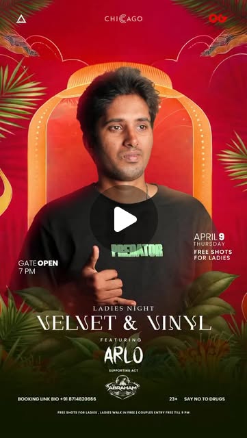 Velvet & Vinyl – Ladies Night ft. Arlo | Kochi