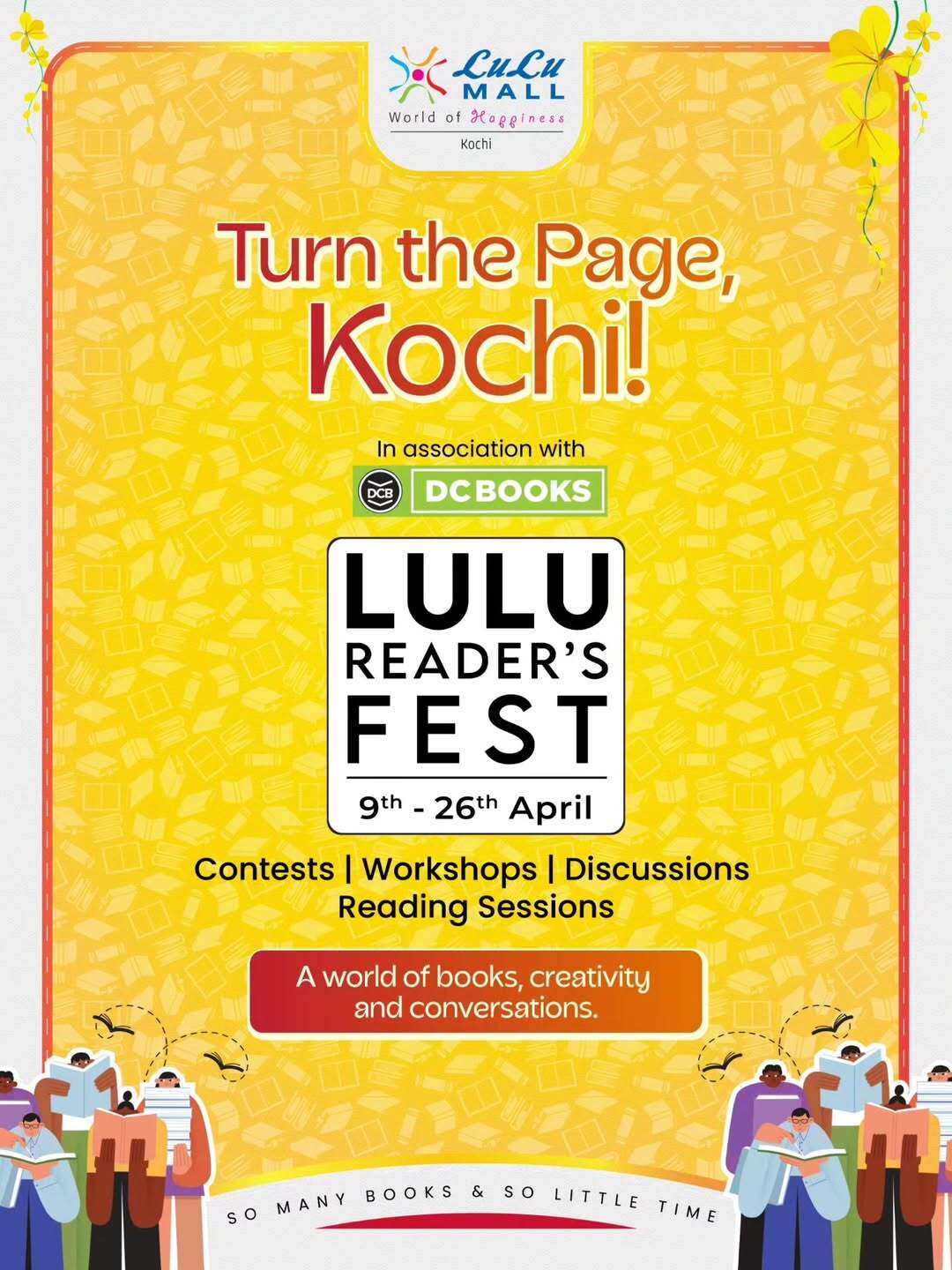 Lulu Reader’s Fest 2026 – Turn the Page | LuLu Mall, Kochi