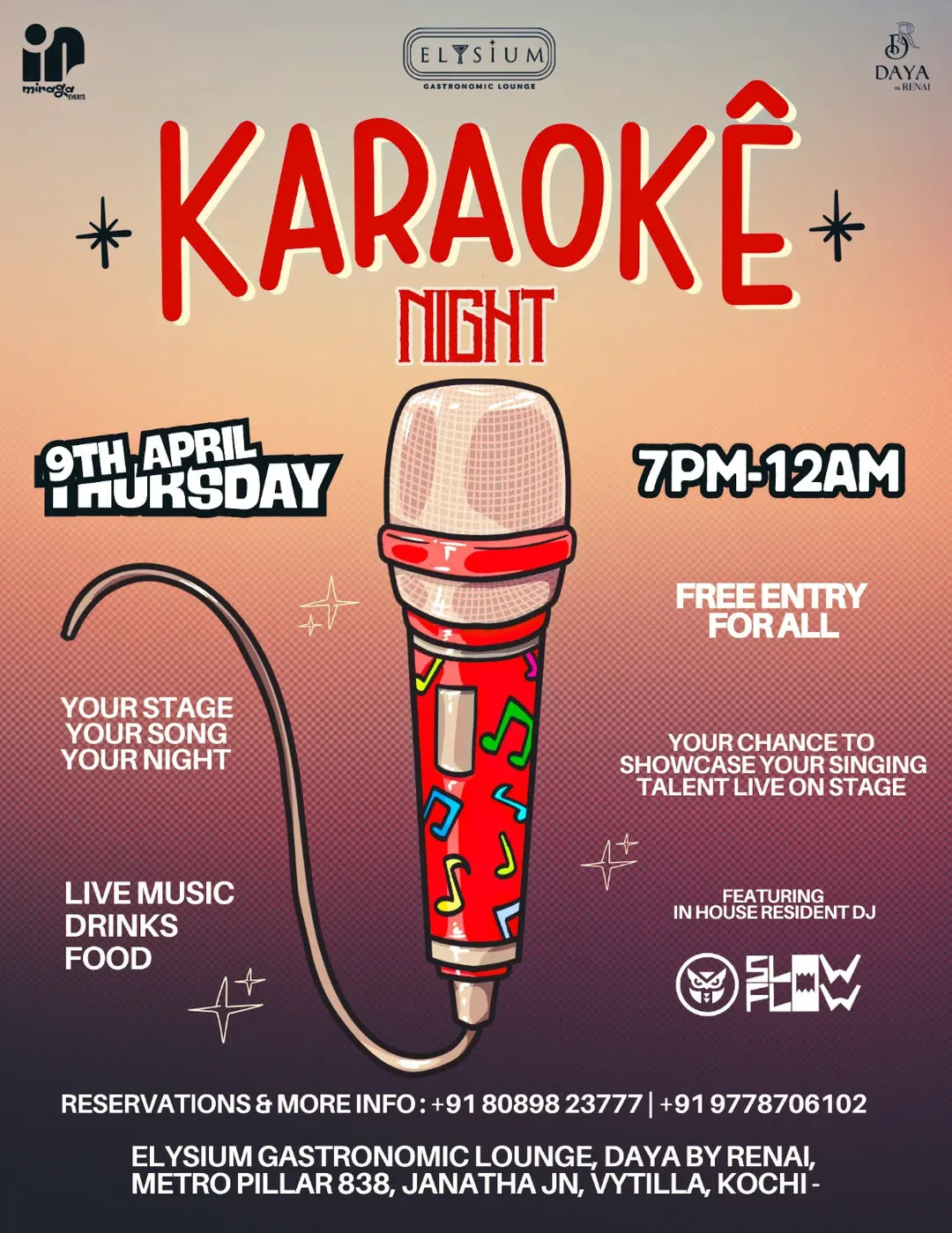Karaoke Night – Sing Your Heart Out | Kochi