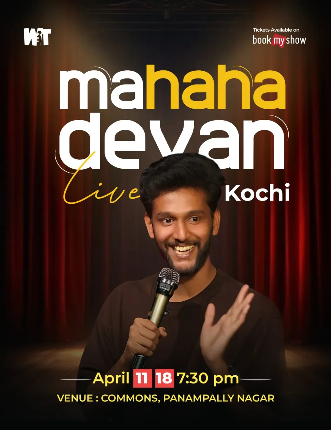 Mahadevan Live – Malayalam Crowd Work Comedy | Kochi