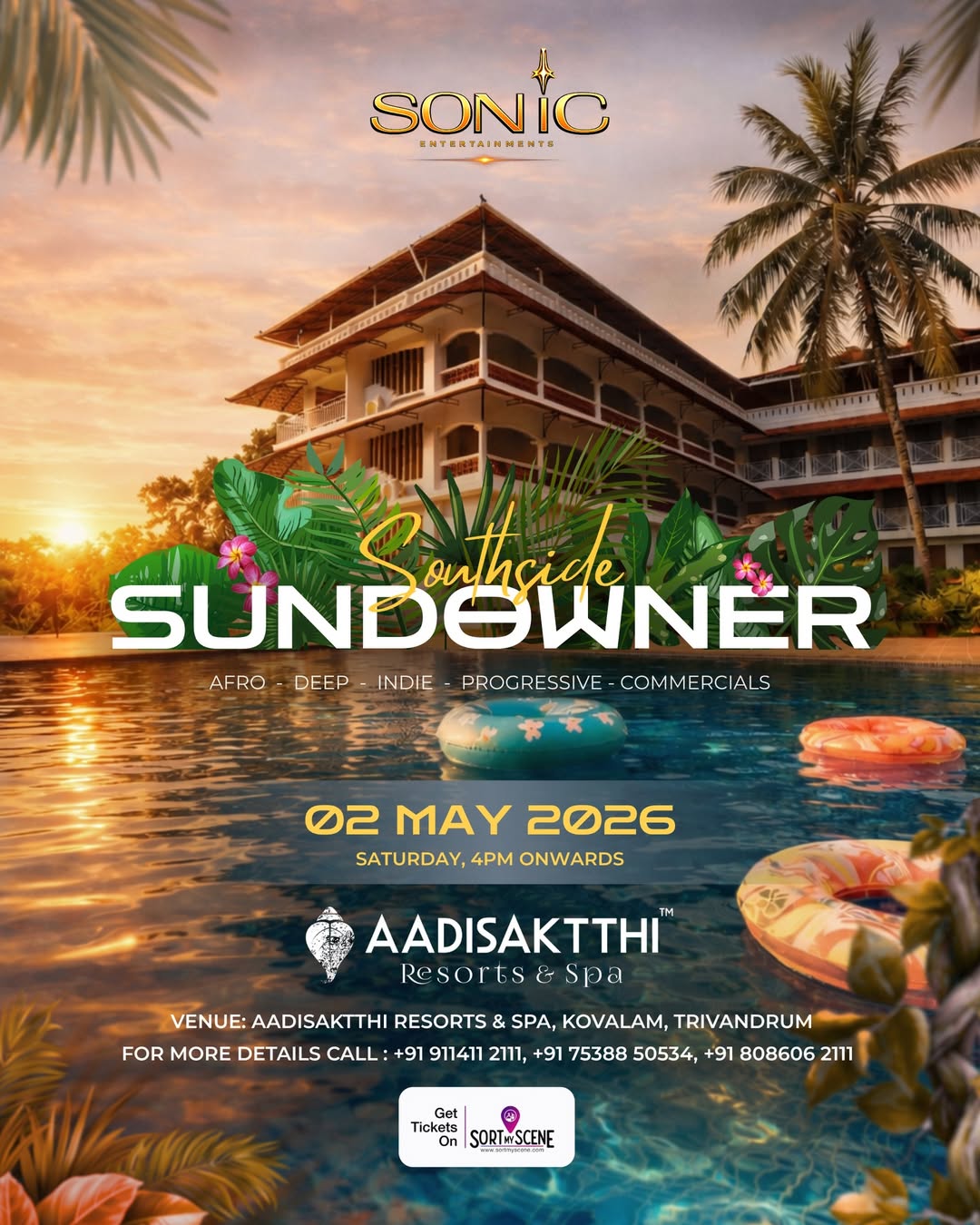 Southside Sundowner | Kovalam, Trivandrum