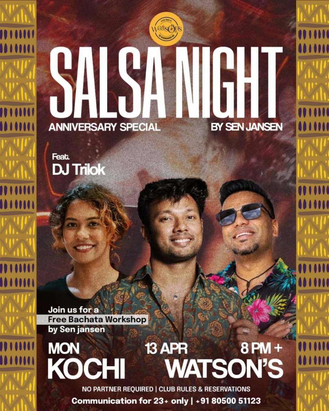 Salsa Night – 2 Year Anniversary Special | Watson’s Kochi