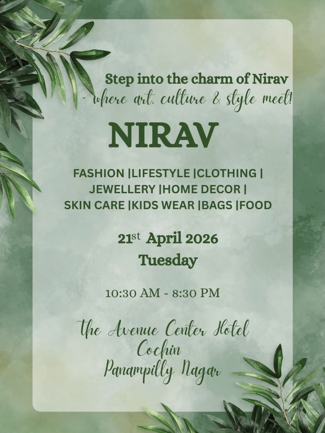 Nirav Exhibition – Fashion, Lifestyle & Shopping Event in Kochi