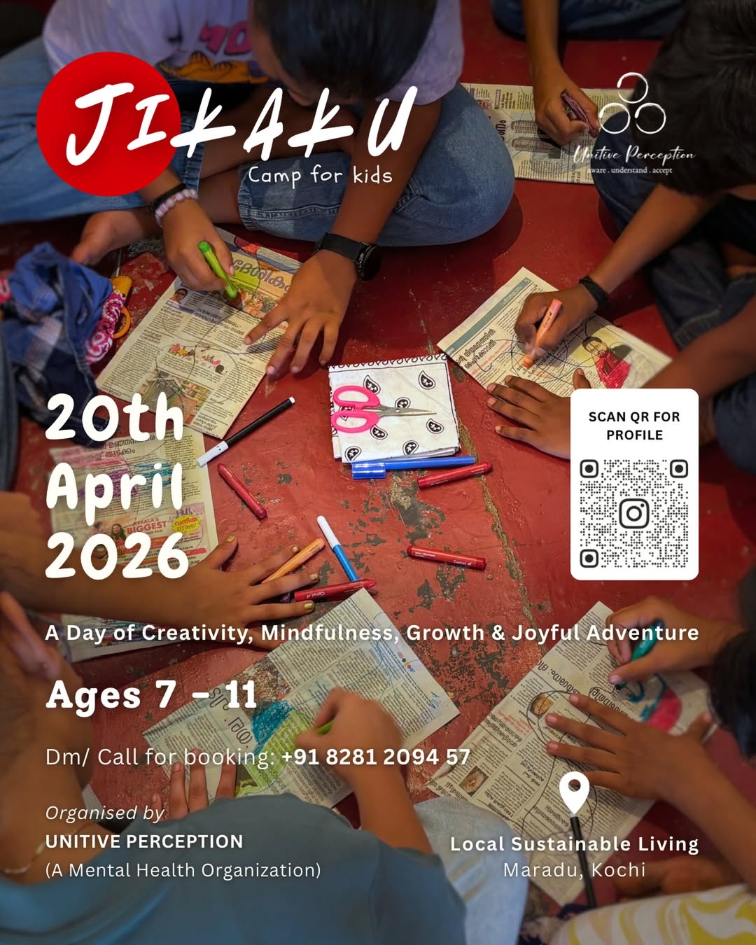 JIKAKU – Mindfulness Camp for Kids (1-Day Program) |