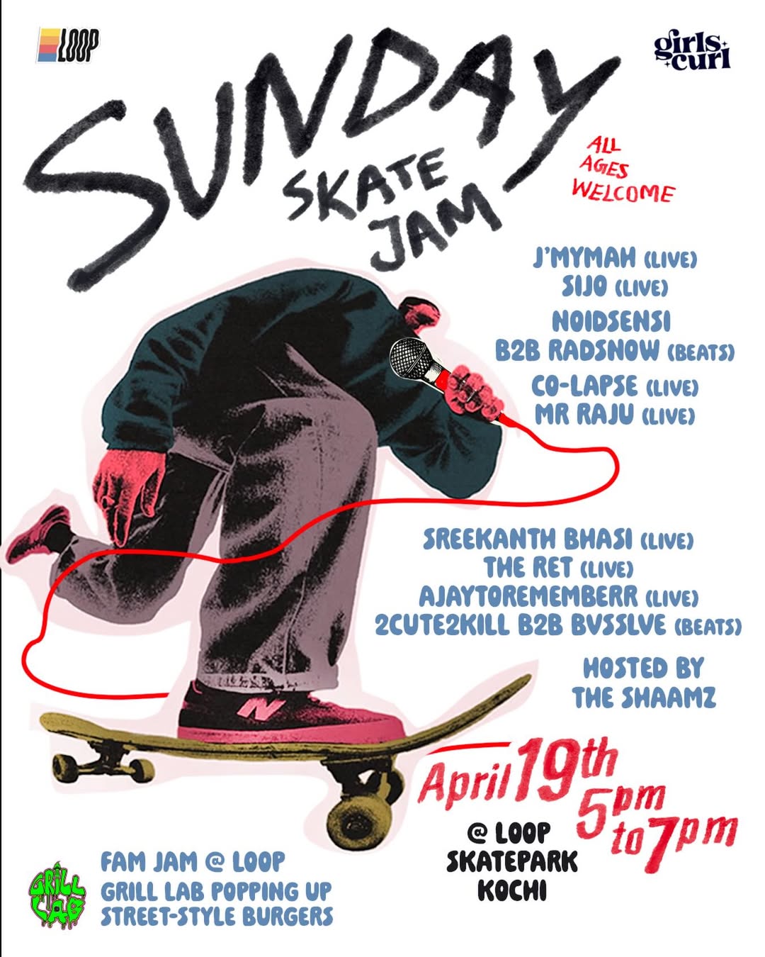 Sunday Skate Jam | Loop Skatepark, Kochi
