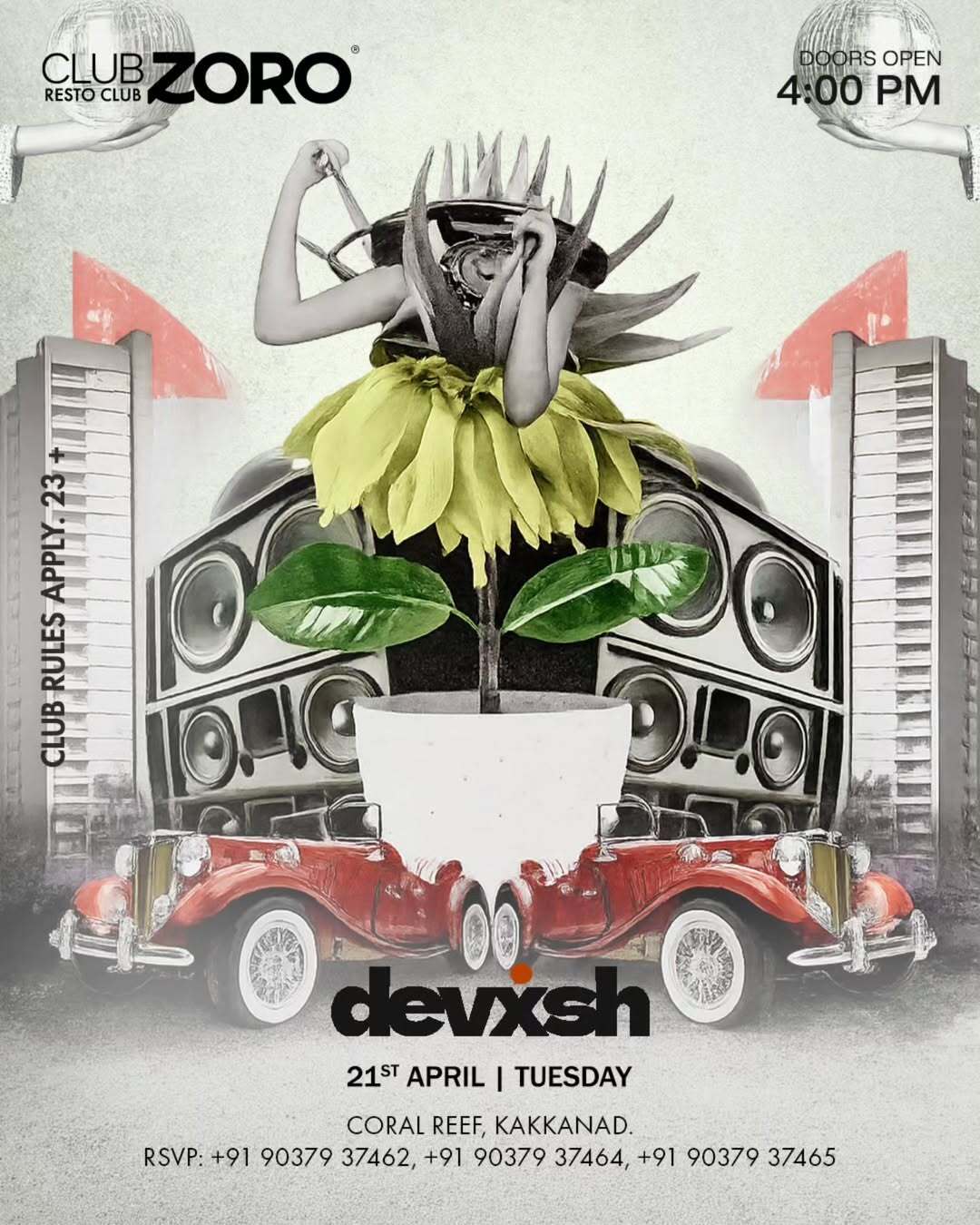 DJ Devxsh Live | Club Zoro – Coral Reef, Kakkanad, Kochi