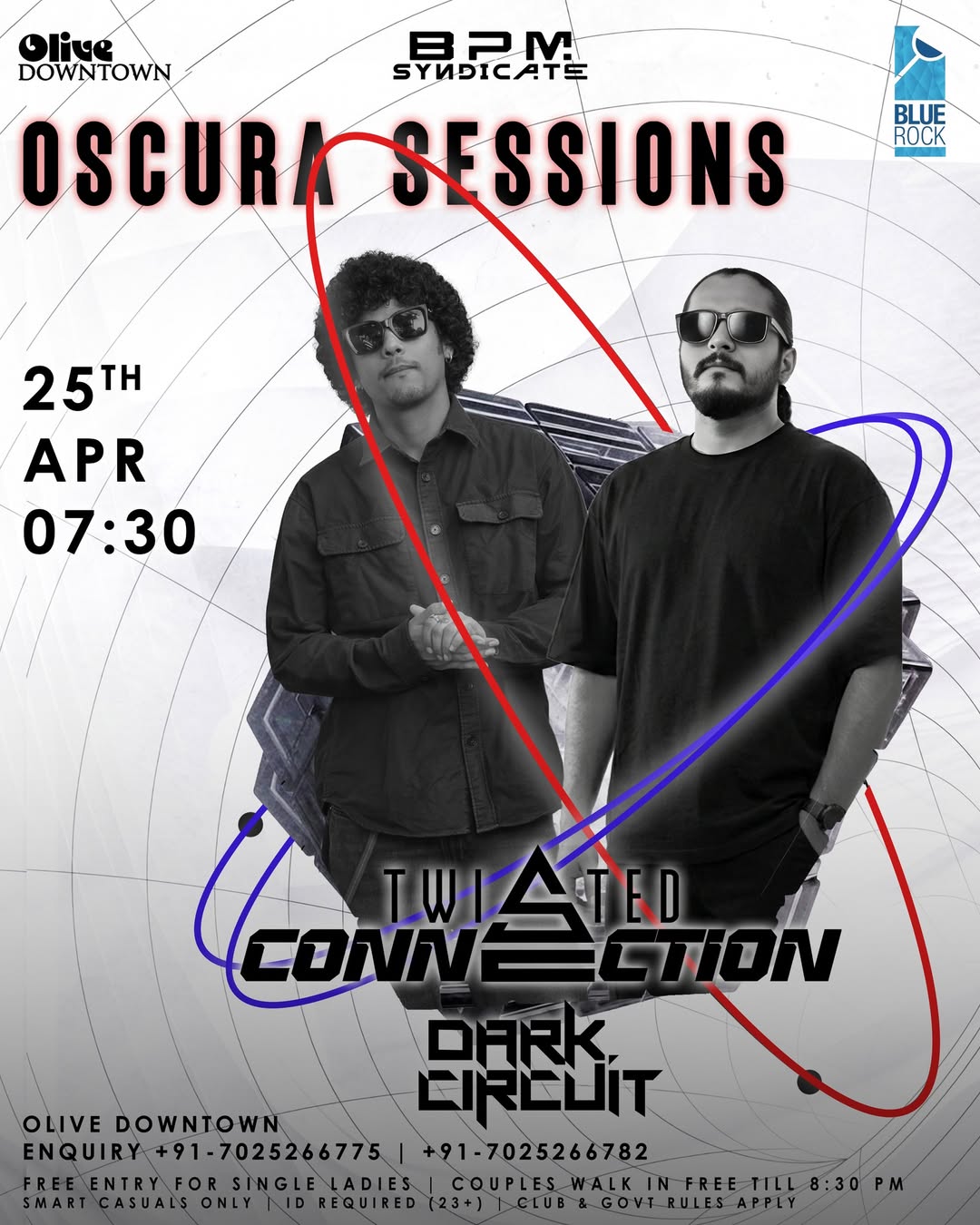 OSCURA SESSIONS with Twisted Connection and Dark Circuit | Blue Rock, Olive Downtown, Kochi