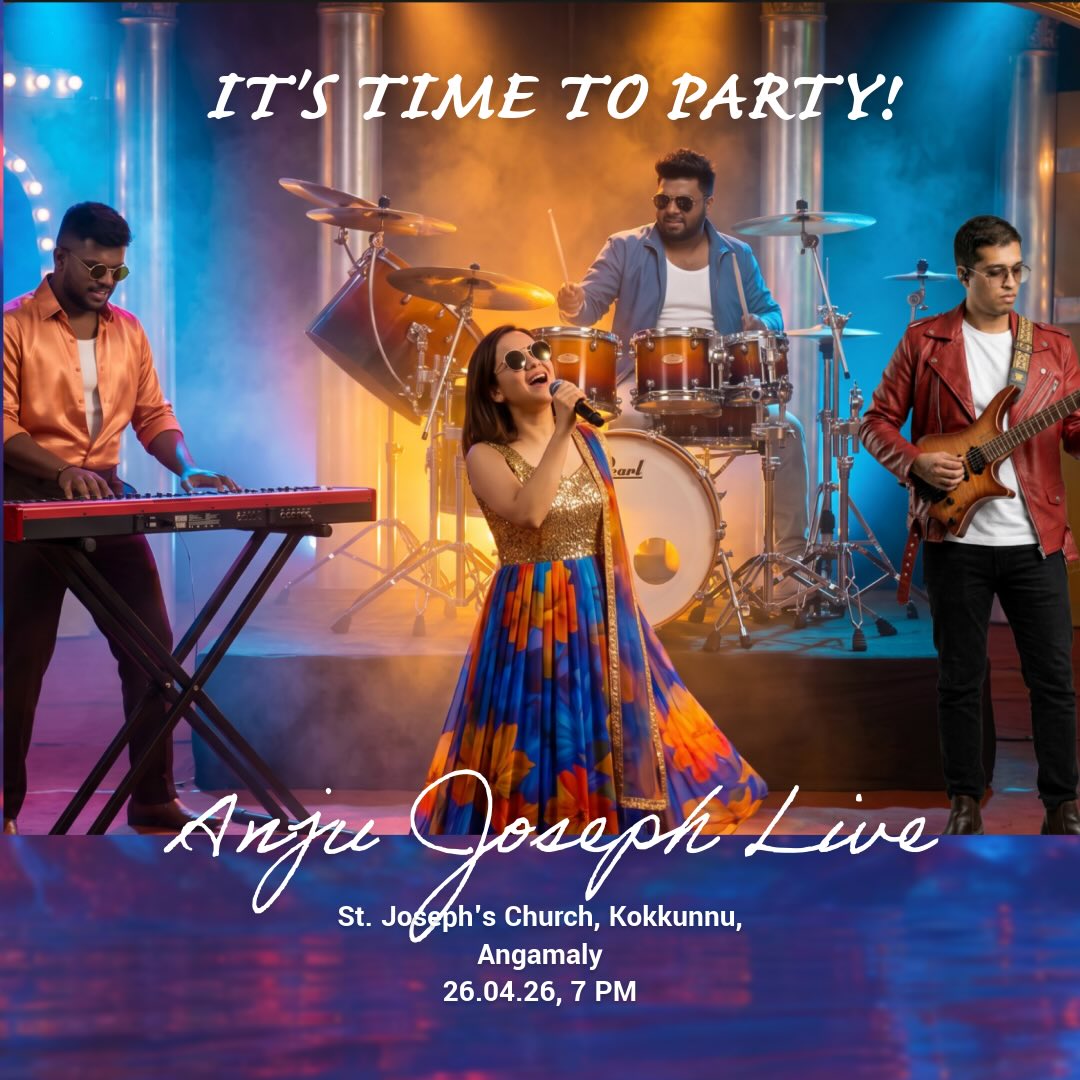 Anju Joseph Live | St. Joseph's Church, Kokkunnu, Angamaly
