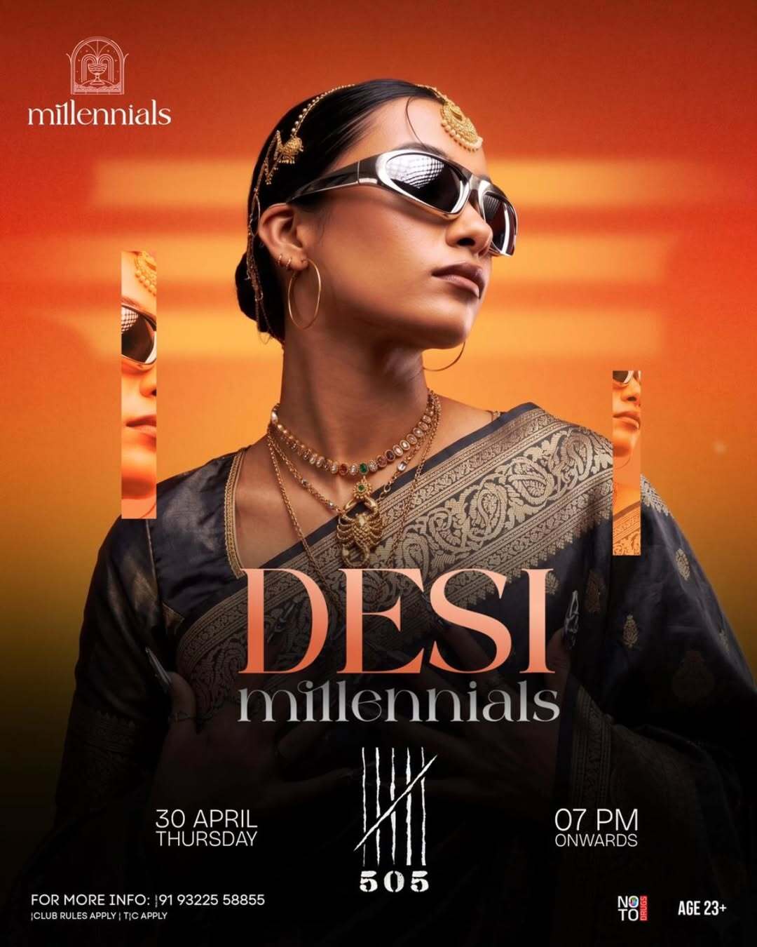 Desi Millennials Night at Millennials Restobar, Kochi | 505IVE Live Party