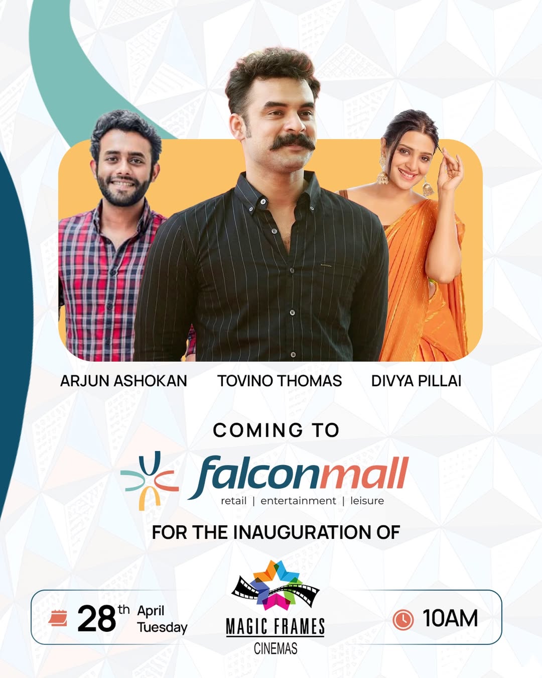 Magic Frames Cinemas Launch with Tovino Thomas | Falcon Mall, Perumpilavu, Thrissur