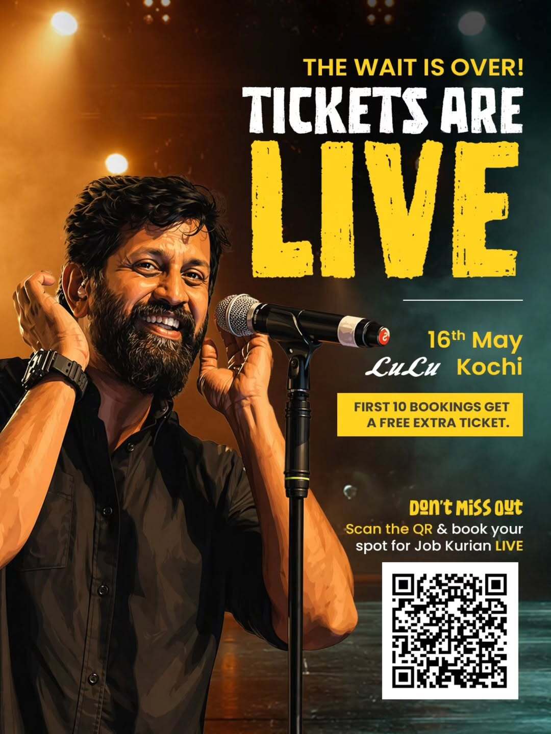 Job Kurian Live at LuLu Mall Kochi