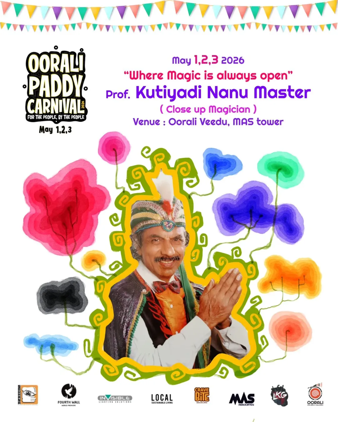 Live Magic Show by Kutiyadi Nanu Master | Oorali Paddy Carnival 2026
