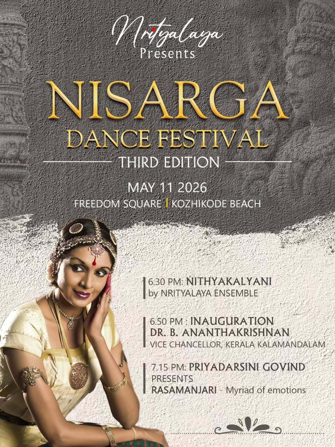 Nisarga Dance Festival – 3rd Edition | Freedom Square, Kozhikode Beach