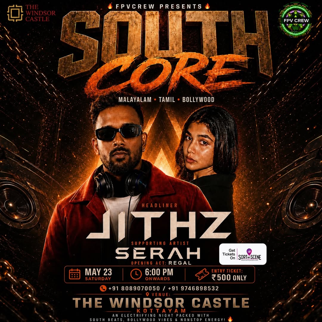 South Core Party Night Featuring DJ JITHZ | The Windsor Castle, Kottayam