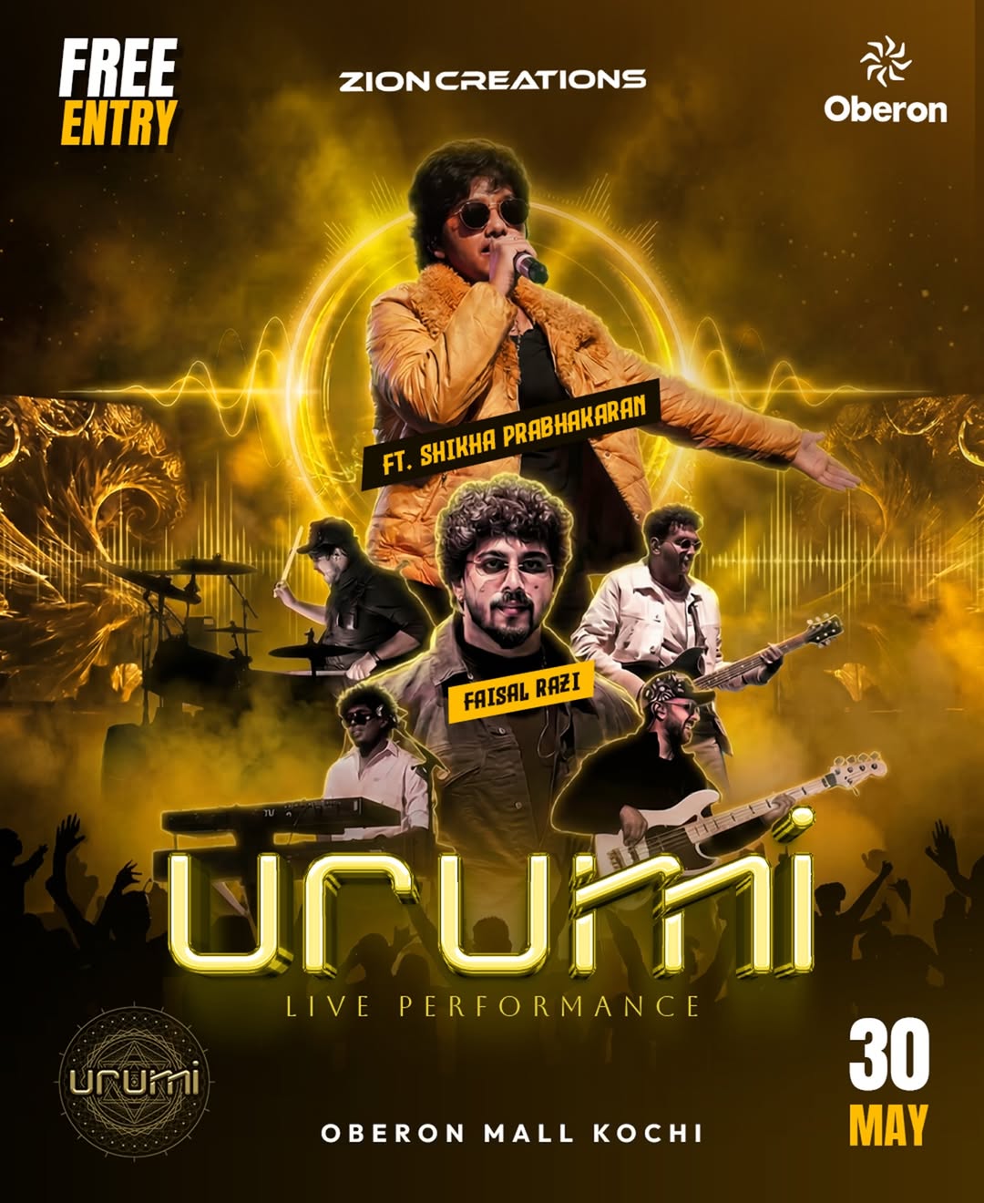 URUMI Band Live Performance | Oberon Mall, Kochi