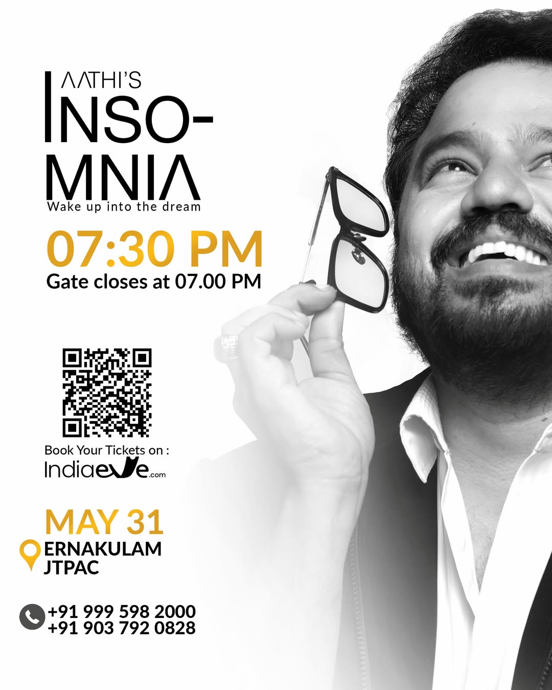 Mentalist Aathi’s Insomnia Live Show - Kochi | JT PAC Ernakulam