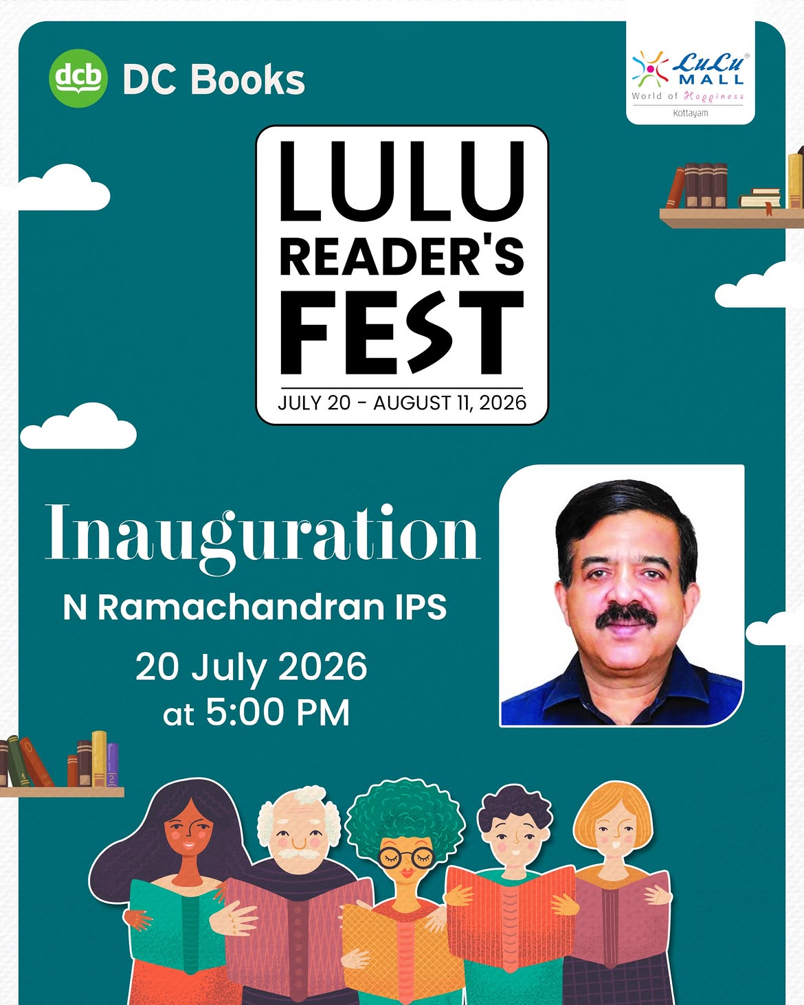 LULU Reader's Fest Inauguration by N Ramachandran IPS | Lulu Mall, Kottayam