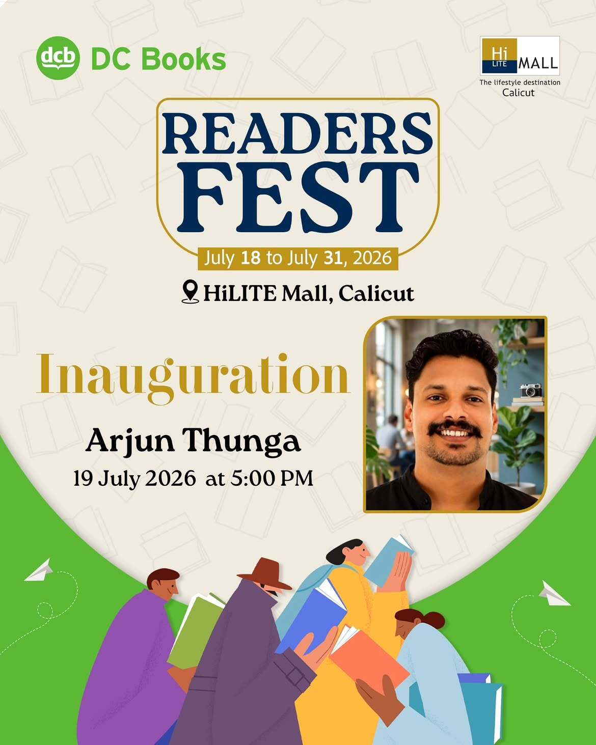 Readers Fest Inauguration by Arjun Thunga | HiLITE Mall, Calicut
