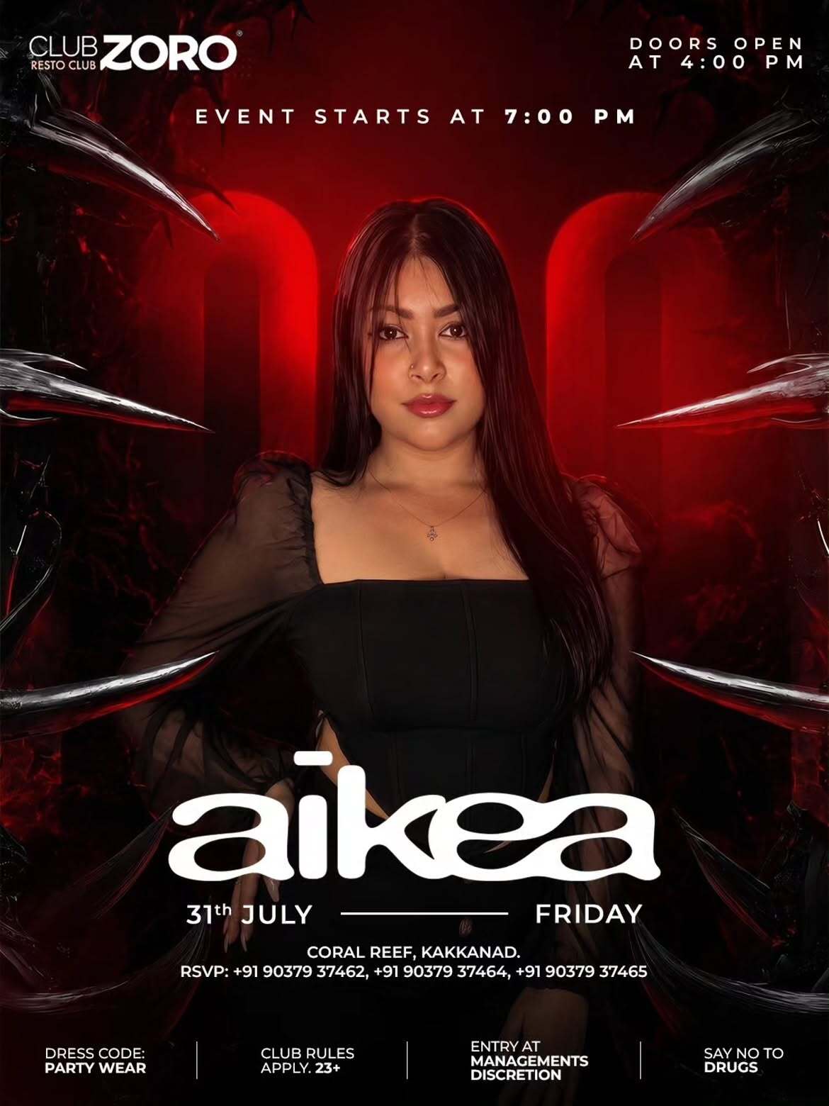 AIKEA Live at Club Zoro | Coral Reef, Kakkanad, Kochi
