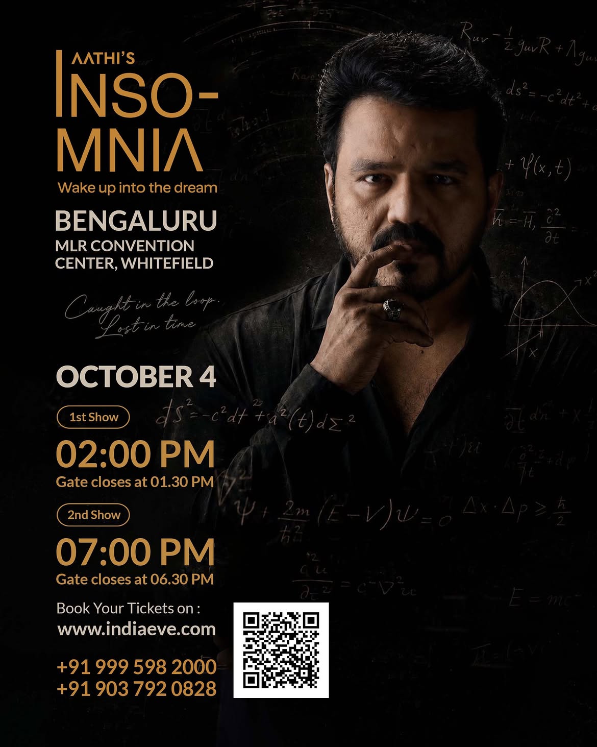 INSOMNIA by Mentalist Aathi | MLR Convention Center, Whitefield, Bengaluru