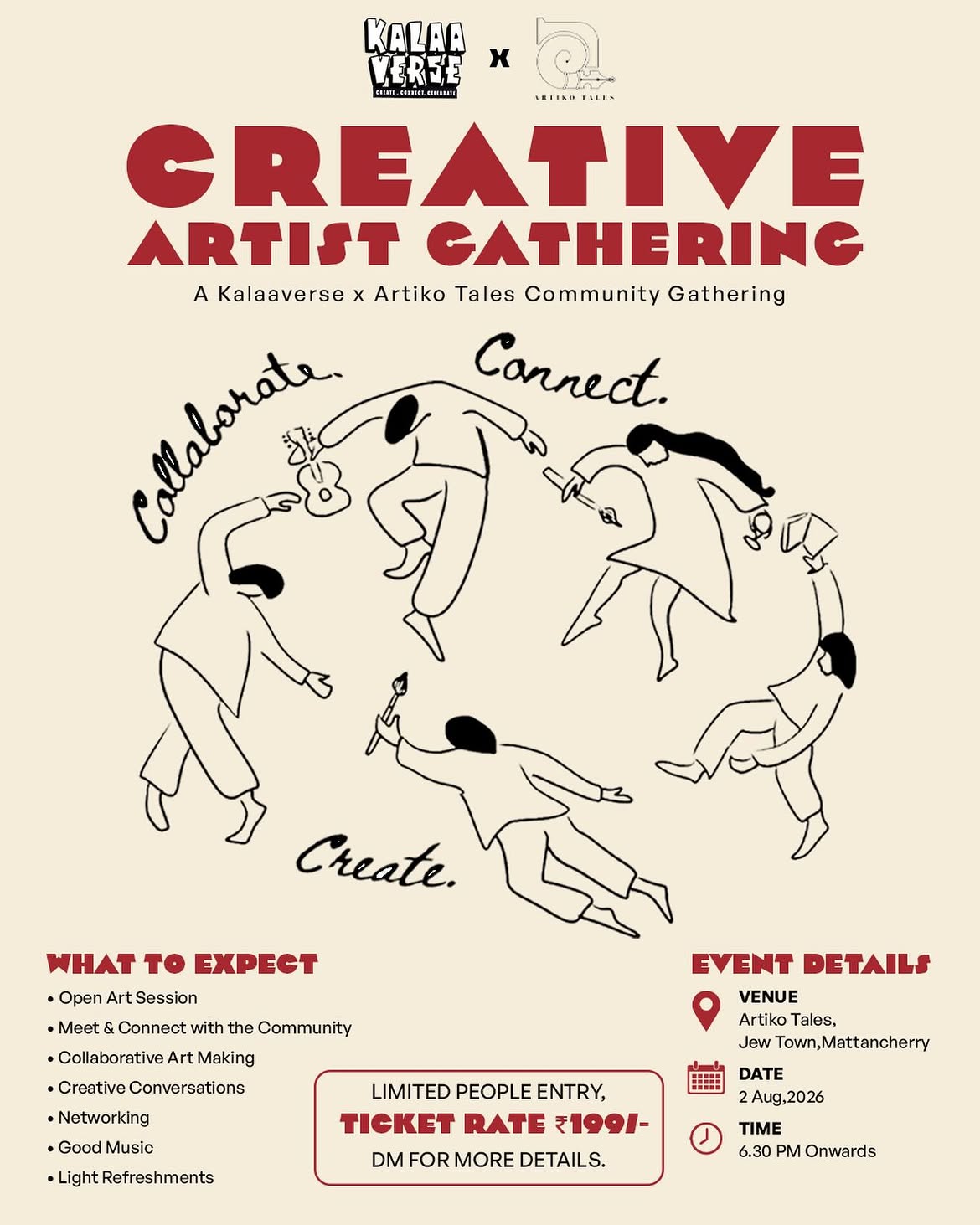 Creative Artist Gathering | Artiko Tales, Jew Town, Mattancherry, Kochi