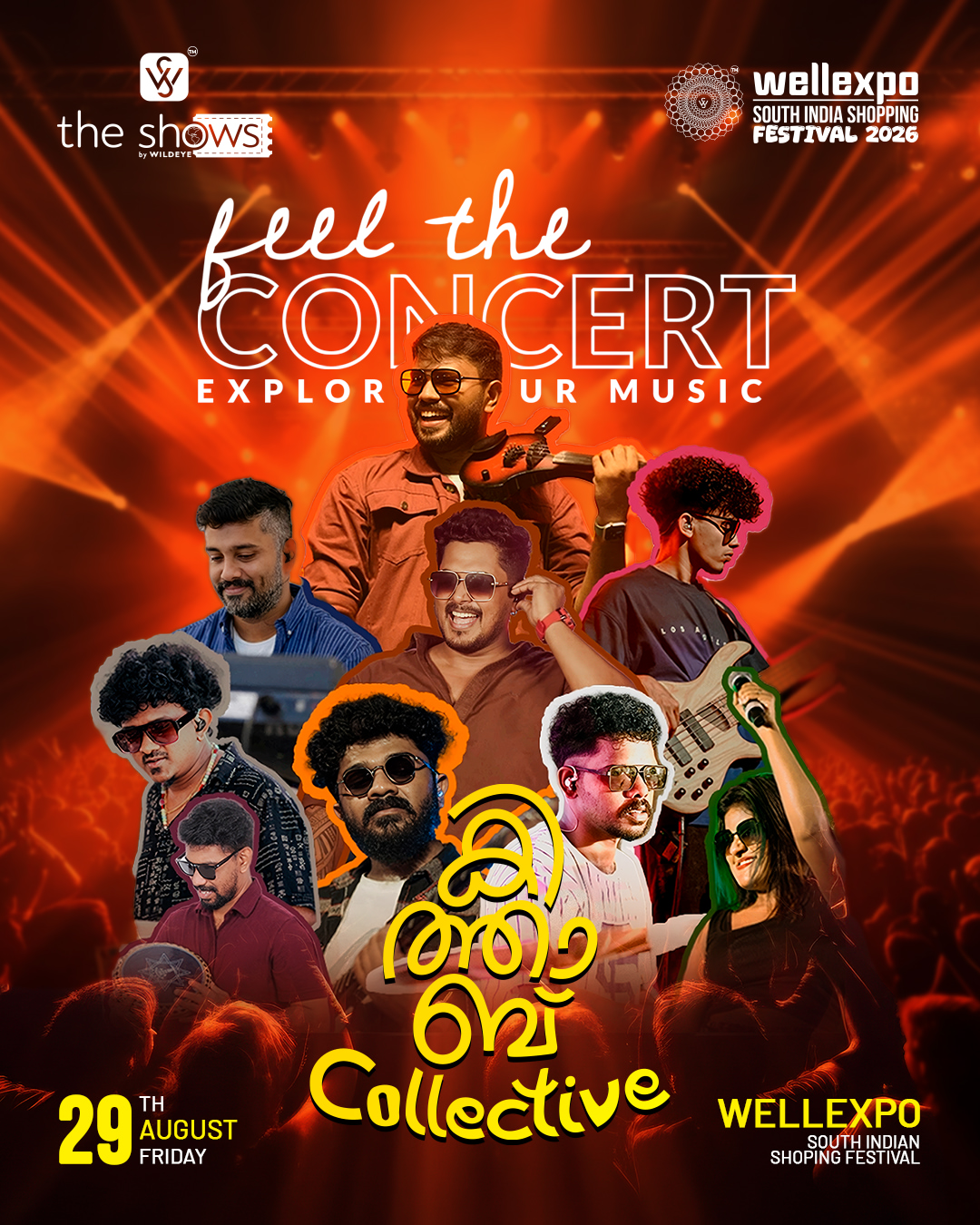 Kithab Collective Live at WELLEXPO South India Shopping Festival 2026 | Jos Alukkas Ground, Thrissur