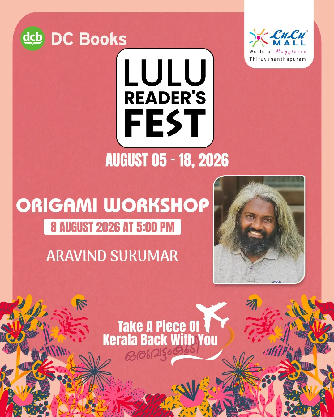 Origami Workshop by Aravind Sukumar | Lulu Mall, Thiruvananthapuram