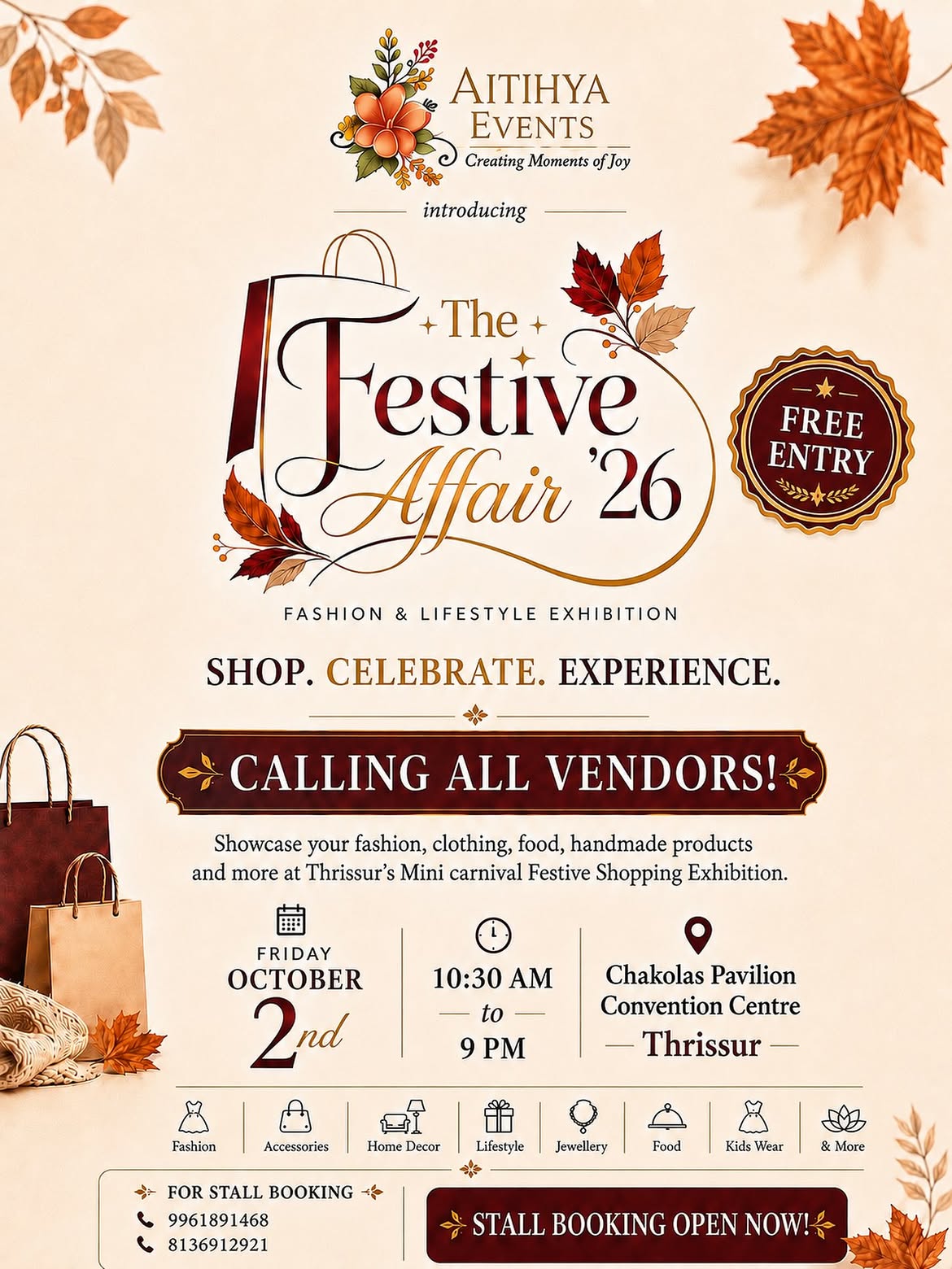 The Festive Affair '26 | Chakolas Pavilion Convention Centre, Thrissur