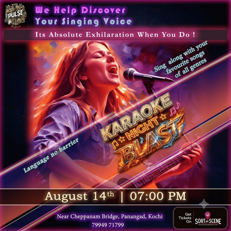 Karaoke Night Blast | PULSE, Panangad, Kochi