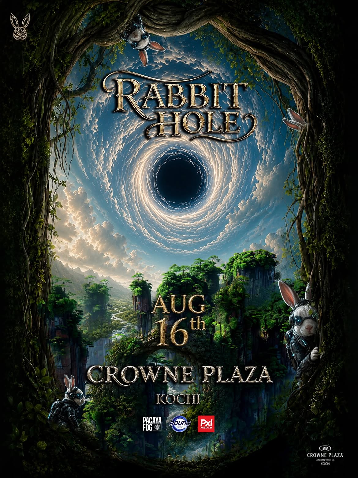 Rabbit Hole Music Festival 2026 | Crowne Plaza, Kochi