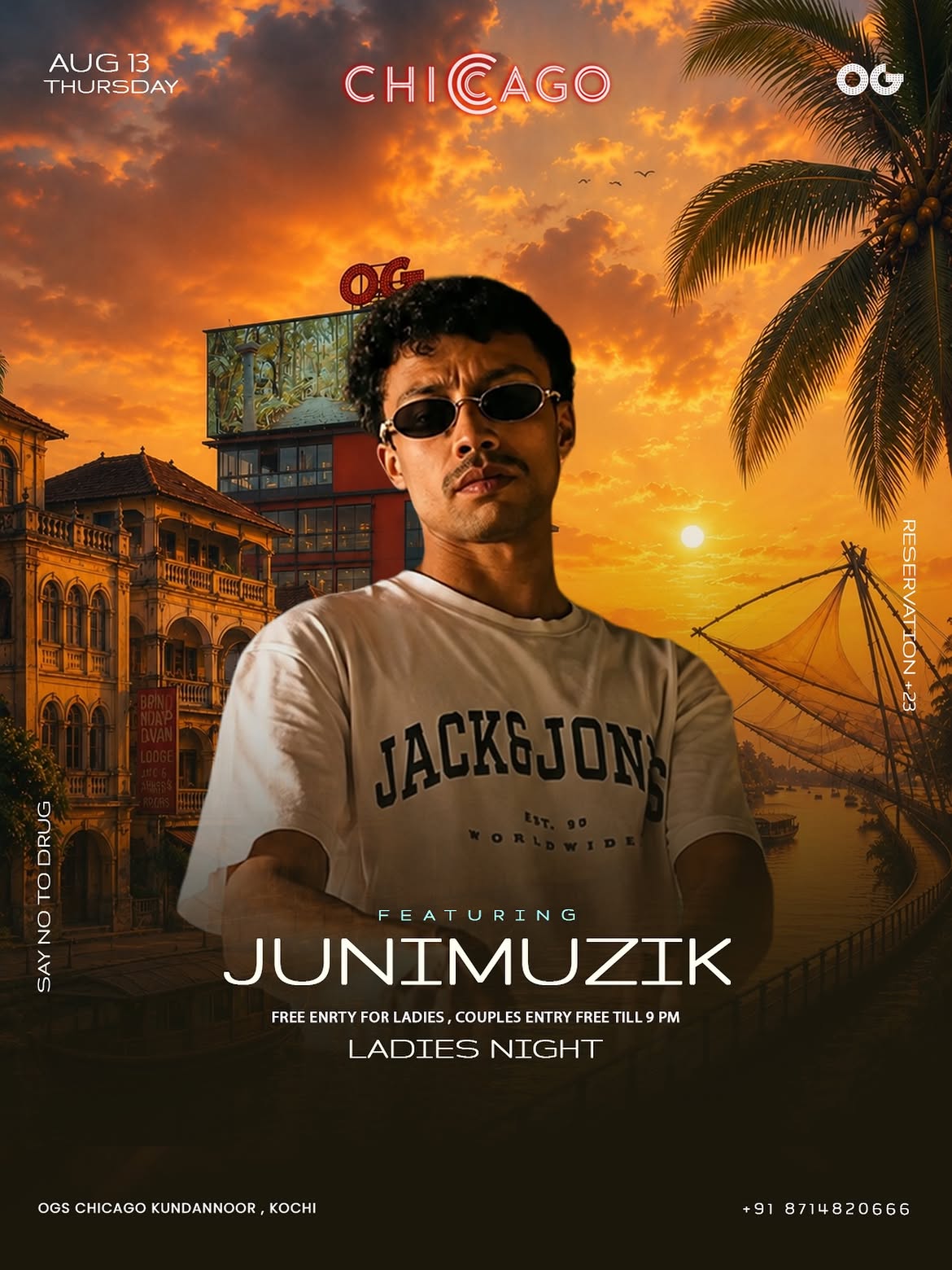 Ladies Night featuring JUNIMUZIK | OGs Chicago, Kundannoor, Kochi