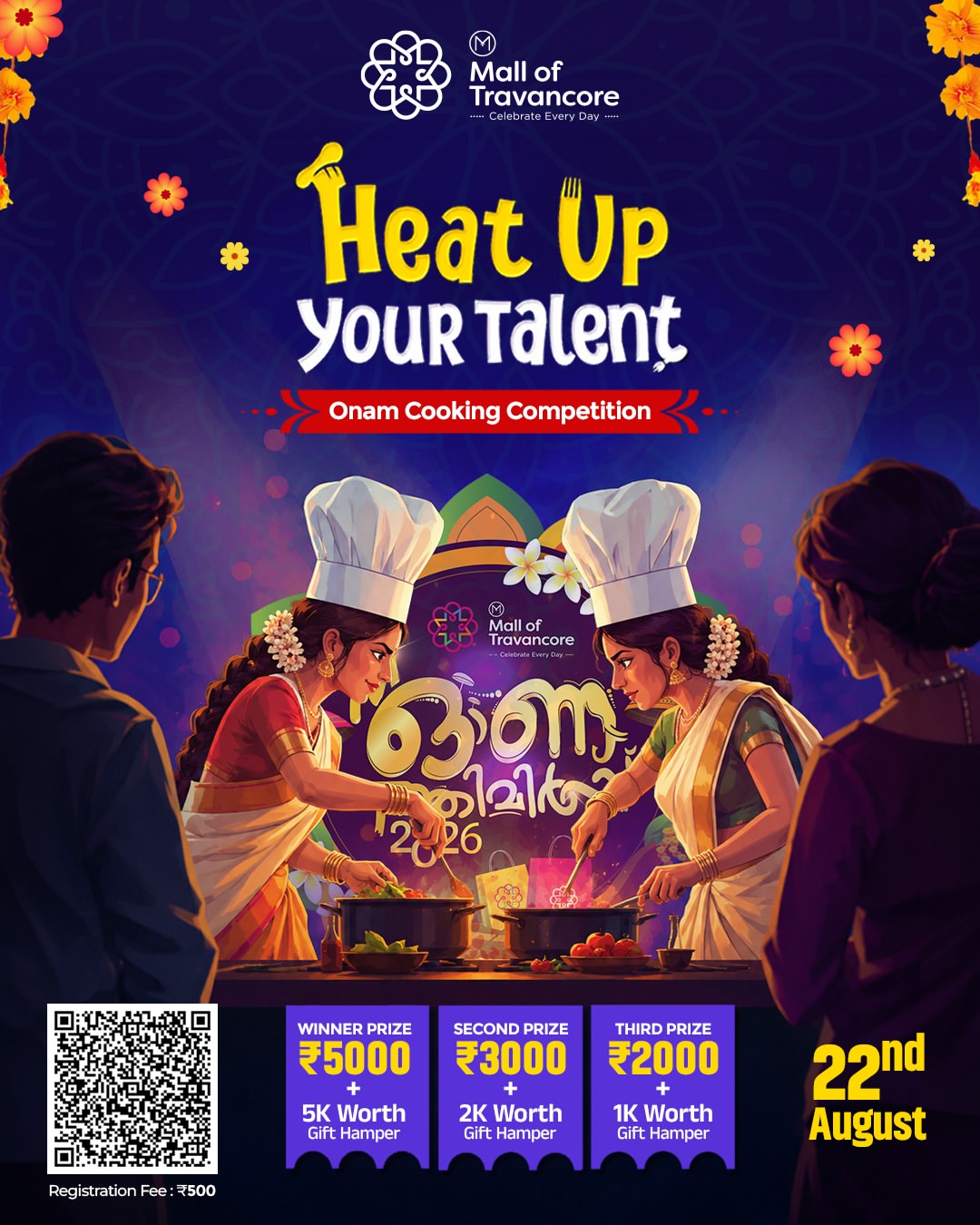 Onathimirppu 2026 – Onam Cooking Competition | Mall of Travancore