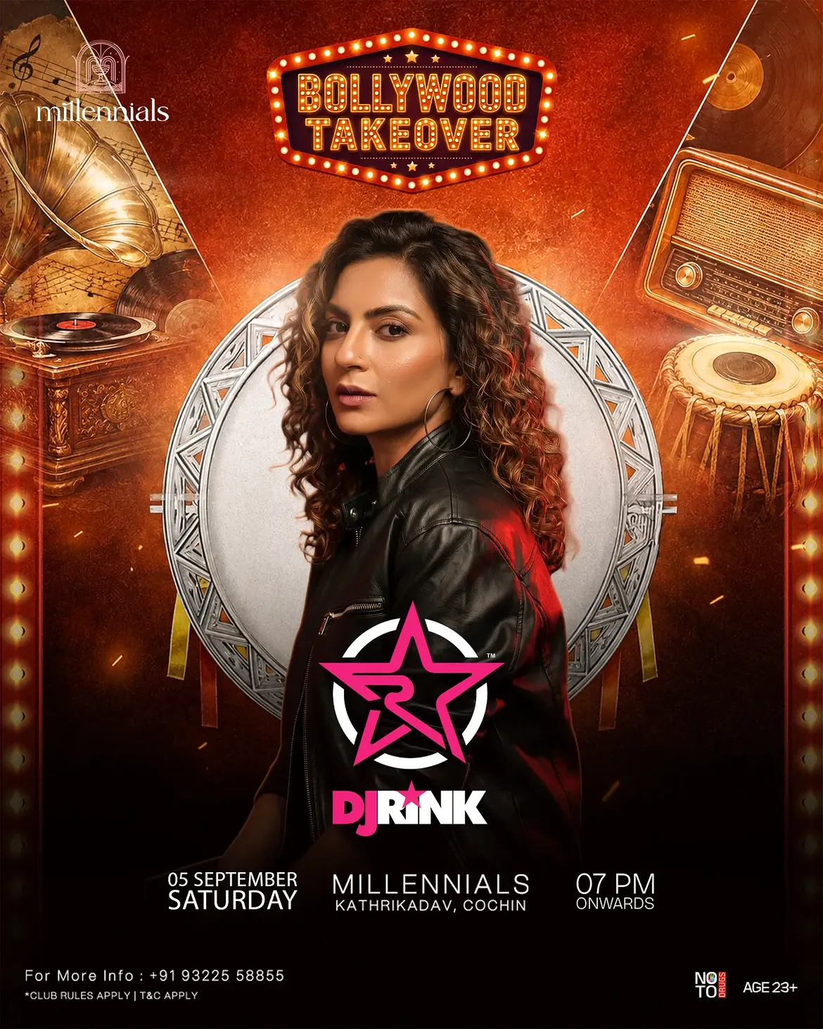 Bollywood Takeover by DJ Rink | Millennials, Kathrikadav, Kochi