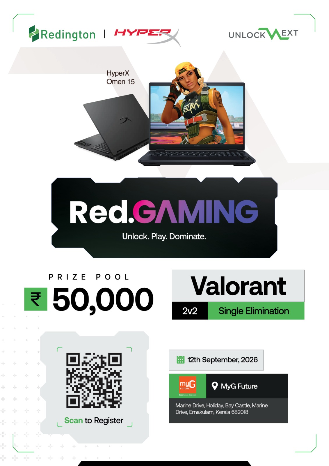 Red.Gaming Season 3 — Kochi | Valorant 2v2 Showdown | MyG Future, Marine Drive, Ernakulam, Kerala