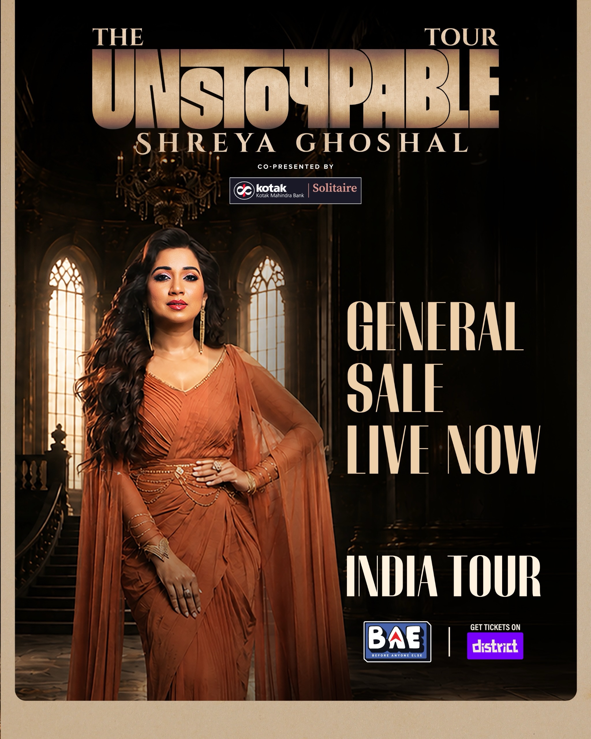 The Unstoppable Tour by Shreya Ghoshal | Cochin Trade Centre, Kochi