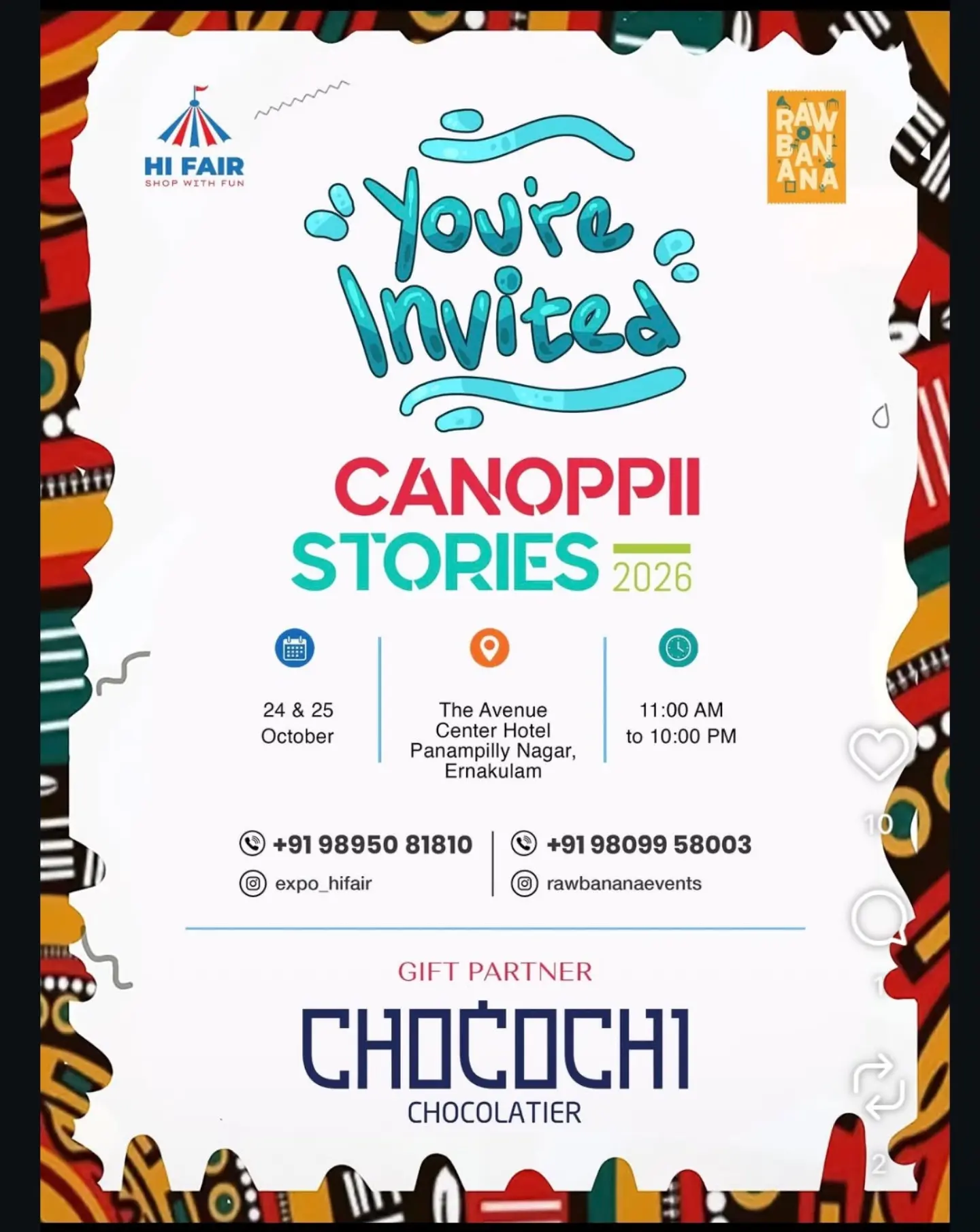 Canoppii Stories 2026 | The Avenue Center Hotel, Panampilly Nagar, Ernakulam
