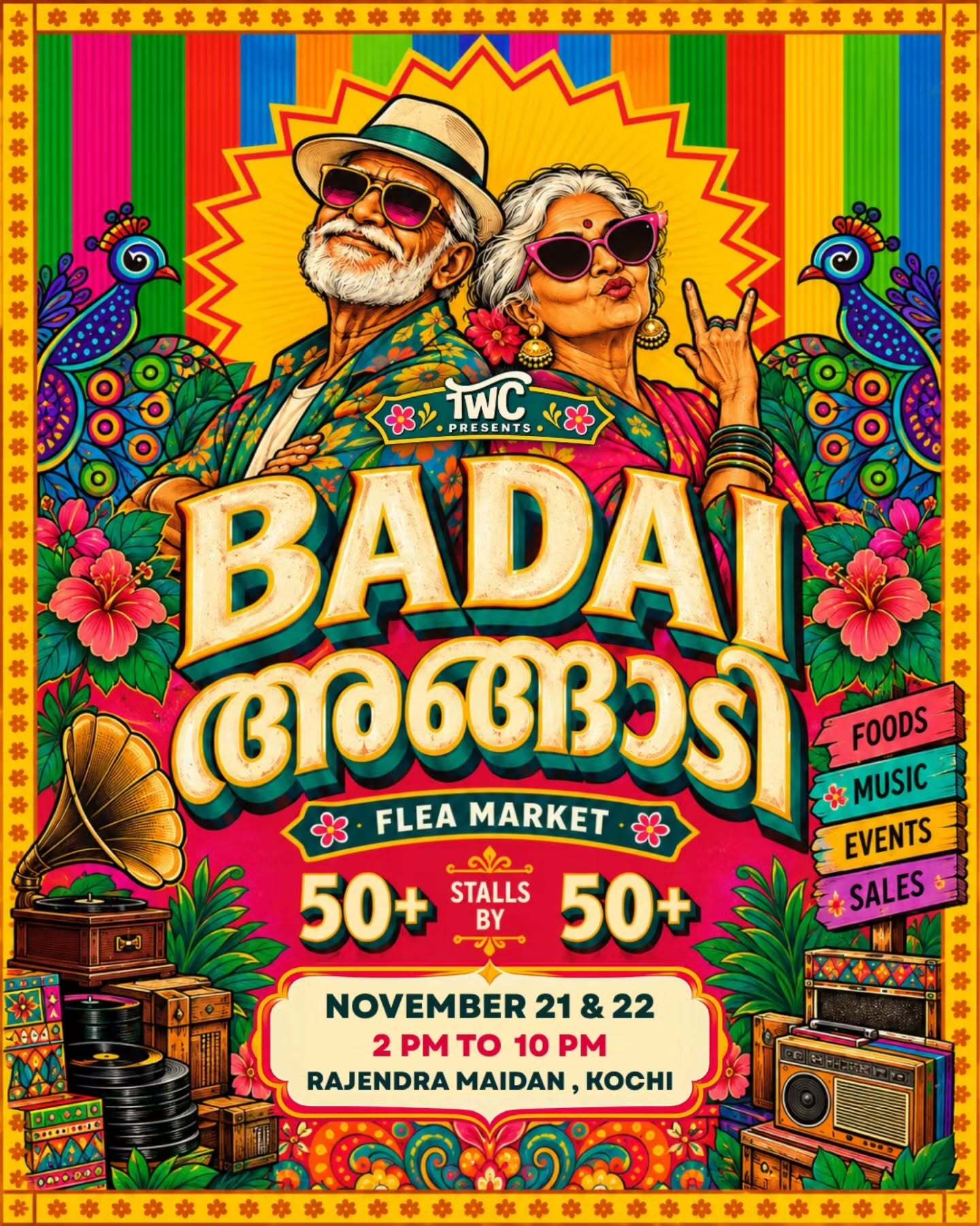 BADAI ANGADI – Flea Market by TWC | Rajendra Maidan, Kochi