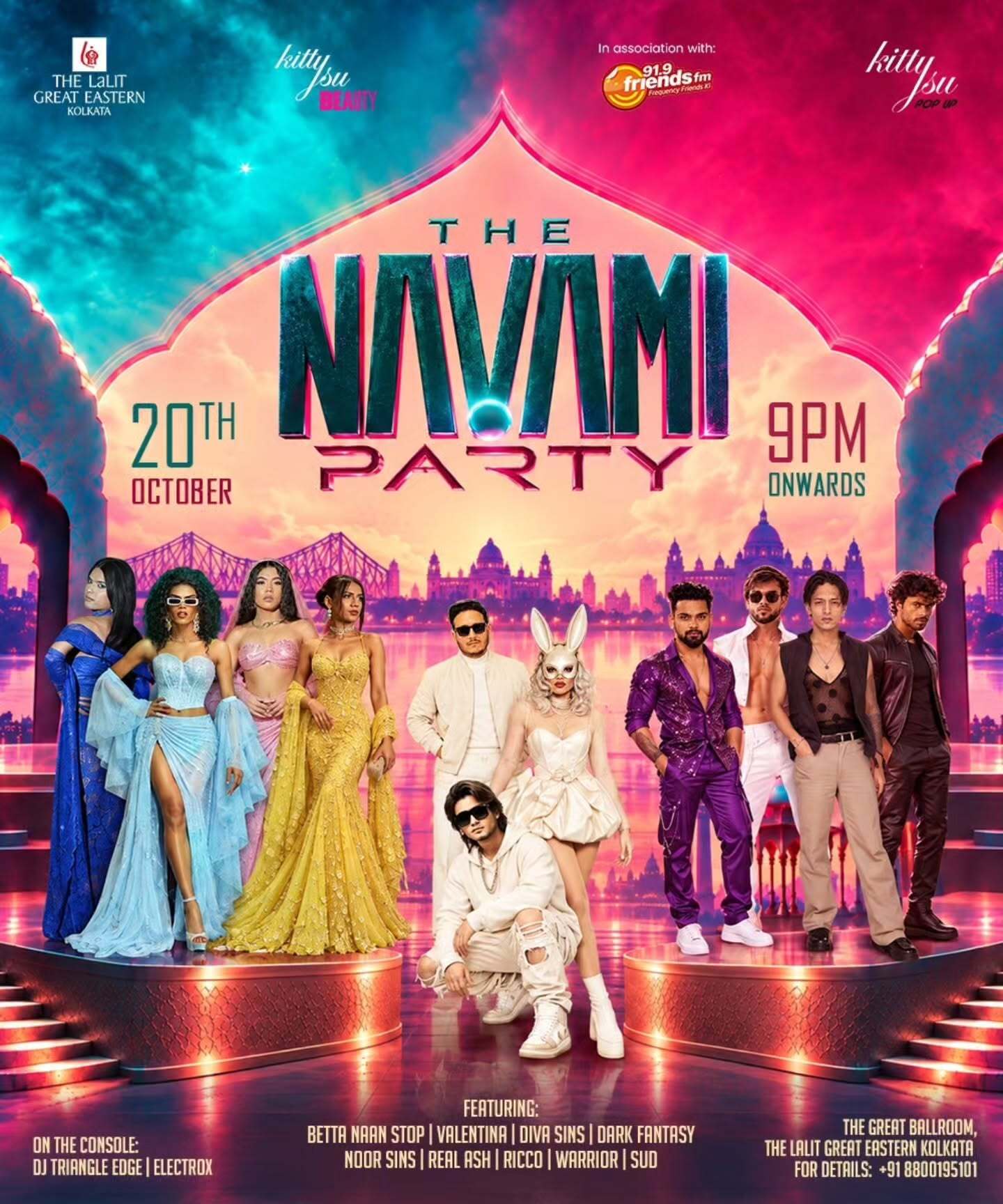 The Navami Party | The Great Ballroom, The LaLiT Great Eastern Kolkata, Kolkata
